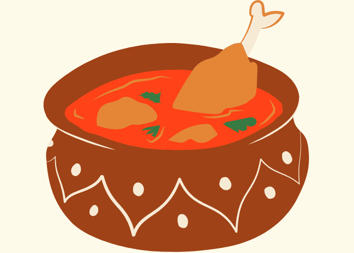 Avocado oil illustration